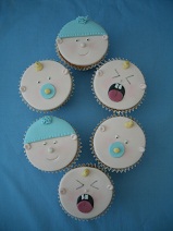 Baby Shower Cup Cakes